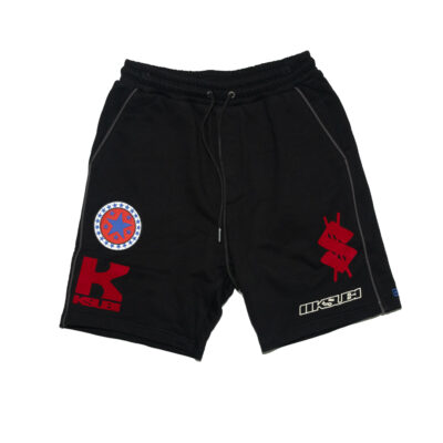 Ksubi Zoom Trak Short - 'Jet Black' MPF26WA013