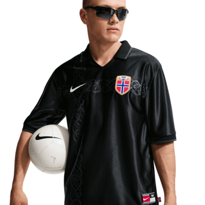 Nike Norway Energy Dri-FIT Short-Sleeve Soccer Top - 'Black/White' IH1869-010