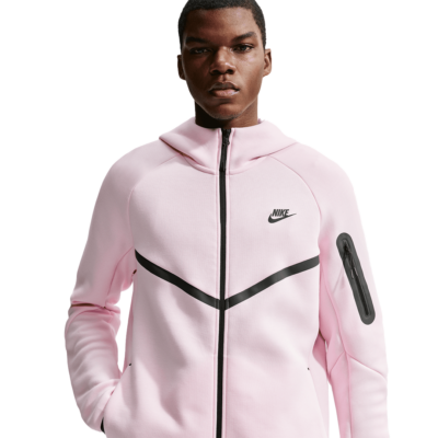 Nike Tech Fleece Windrunner Full-Zip Jacket - 'Pink Foam/Black' HV0949-663