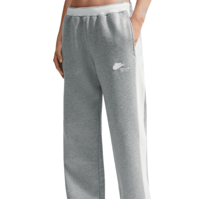 WMNS Nike Mid Rise Track Pant - 'Dark Grey Heather/Sail' IO2302-063