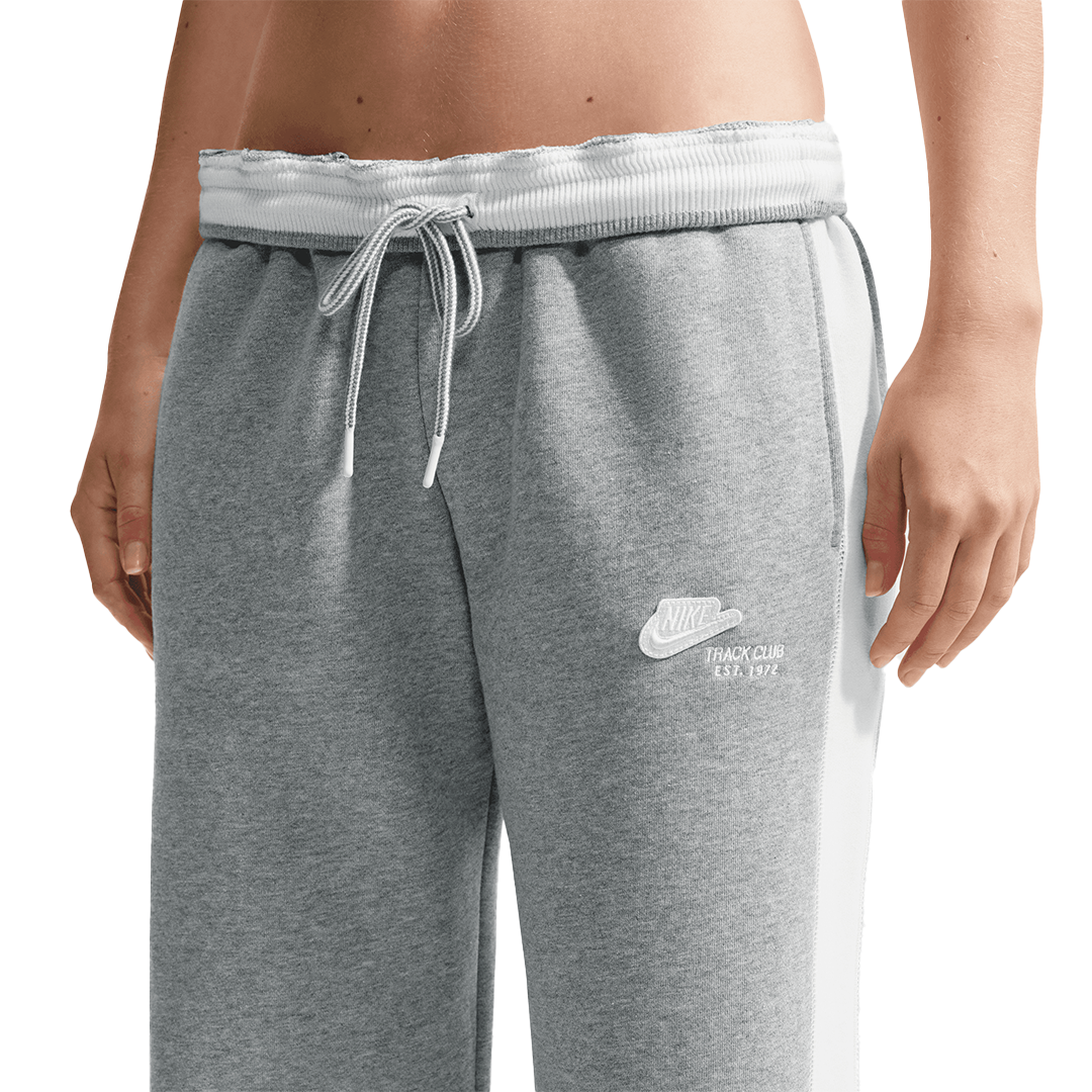 WMNS Nike Mid Rise Track Pant - 'Dark Grey Heather/Sail' IO2302-063