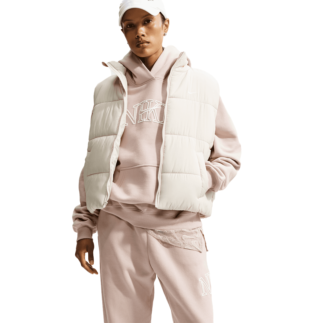 WMNS Nike Oversized Hoodie - 'Cream II/Sail' IM9830-236