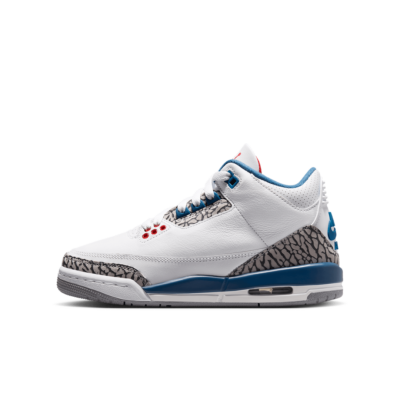 GS Air Jordan 3 - 'True Blue' DM0967-104