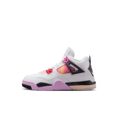 PS Air Jordan 4 - 'Off White/Fire Pink/Anthracite' IO2363-100