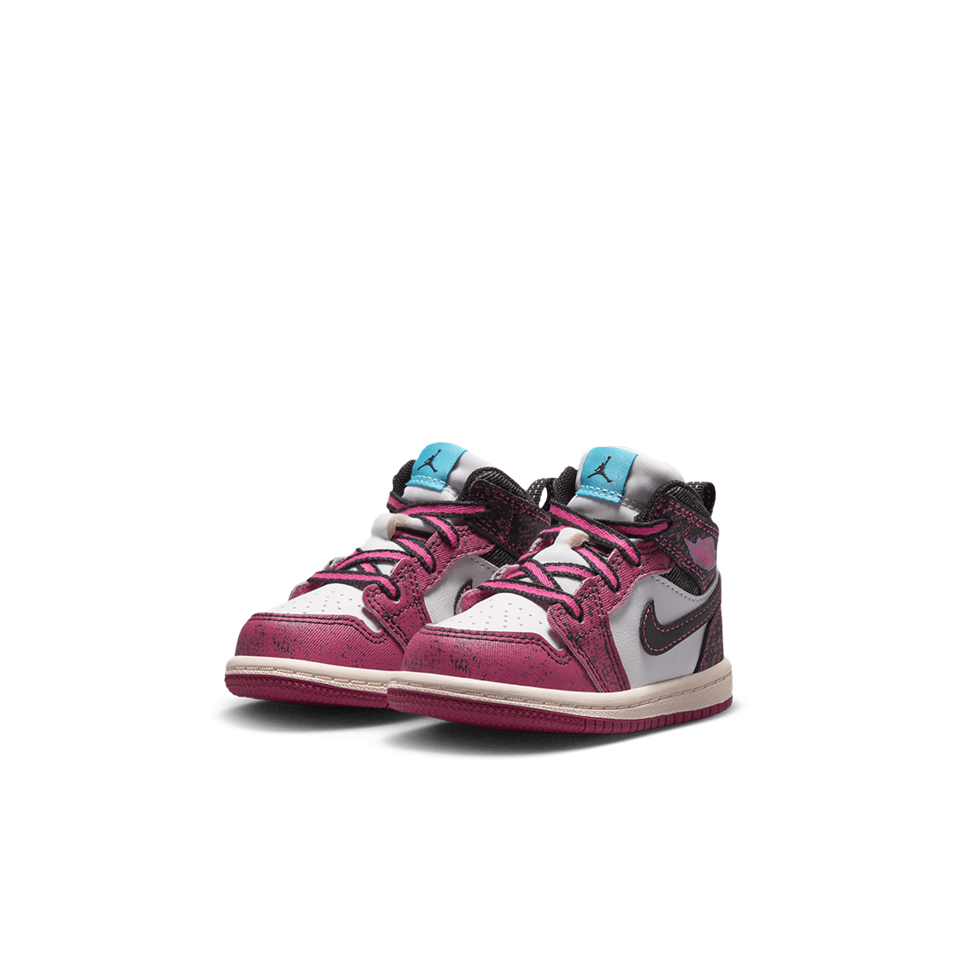 TD Air Jordan 1 Mid SE - 'Sweet Beet/Desert Pink' II0590-600