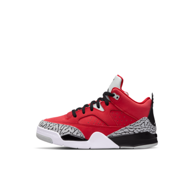 PS Jordan Son of Mars Low - 'Fire Red/Black' IR0525-600