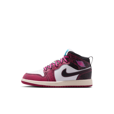 PS Air Jordan 1 Mid SE - 'Sweet Beet/Desert Pink' II0591-600