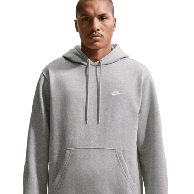 Nike Hoodie - 'Dark Grey Heather/Light Smoke Grey' FN3859-063