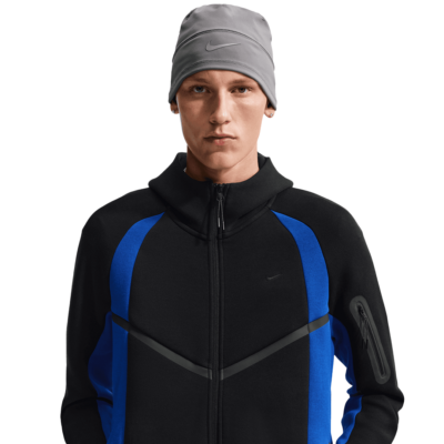 Nike Tech Color-Block Full-Zip Fleece Windrunner Jacket - 'Black/Old Royal'