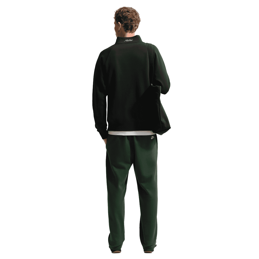 Nike Club Half-Zip Fleece Top - 'Black/Black' IM5829-010