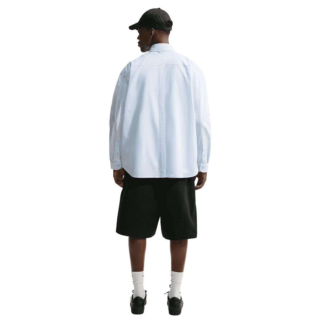 Nike Club Rules L/S Oxford Top - 'Hydrogen Blue/Hydrogen Blue' IU0798-407