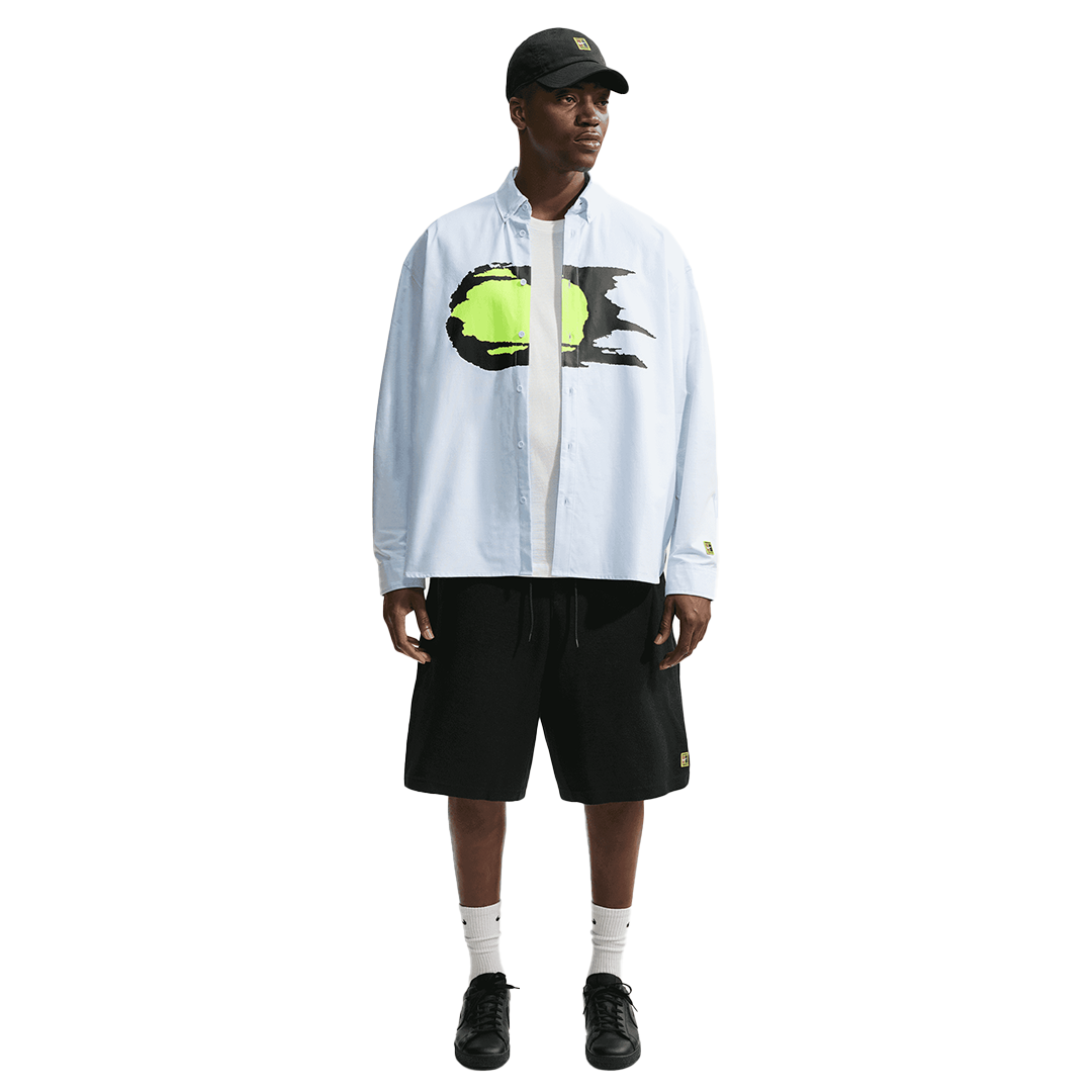 Nike Club Rules L/S Oxford Top - 'Hydrogen Blue/Hydrogen Blue' IU0798-407