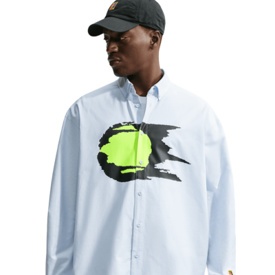 Nike Club Rules L/S Oxford Top - 'Hydrogen Blue/Hydrogen Blue' IU0798-407