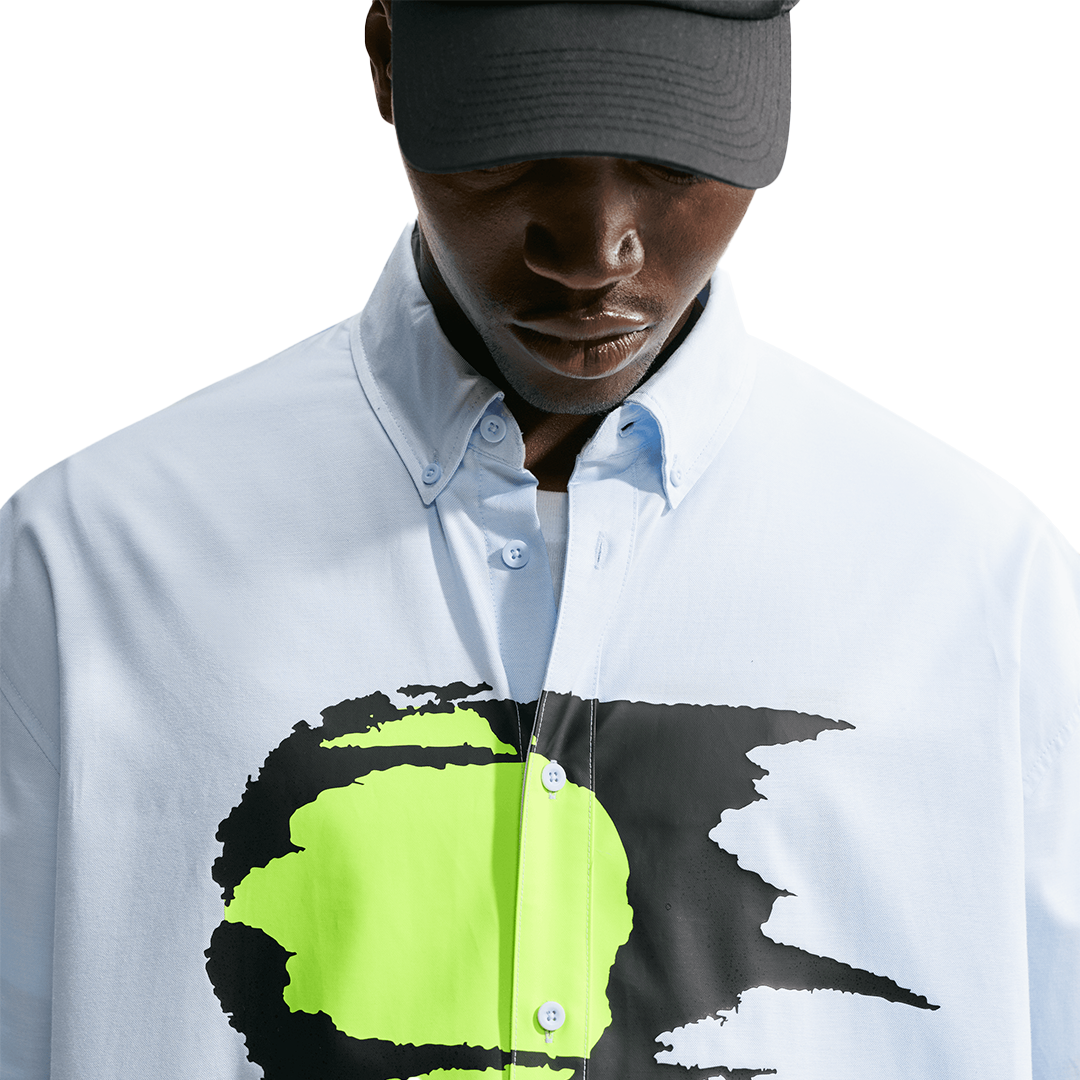 Nike Club Rules L/S Oxford Top - 'Hydrogen Blue/Hydrogen Blue' IU0798-407