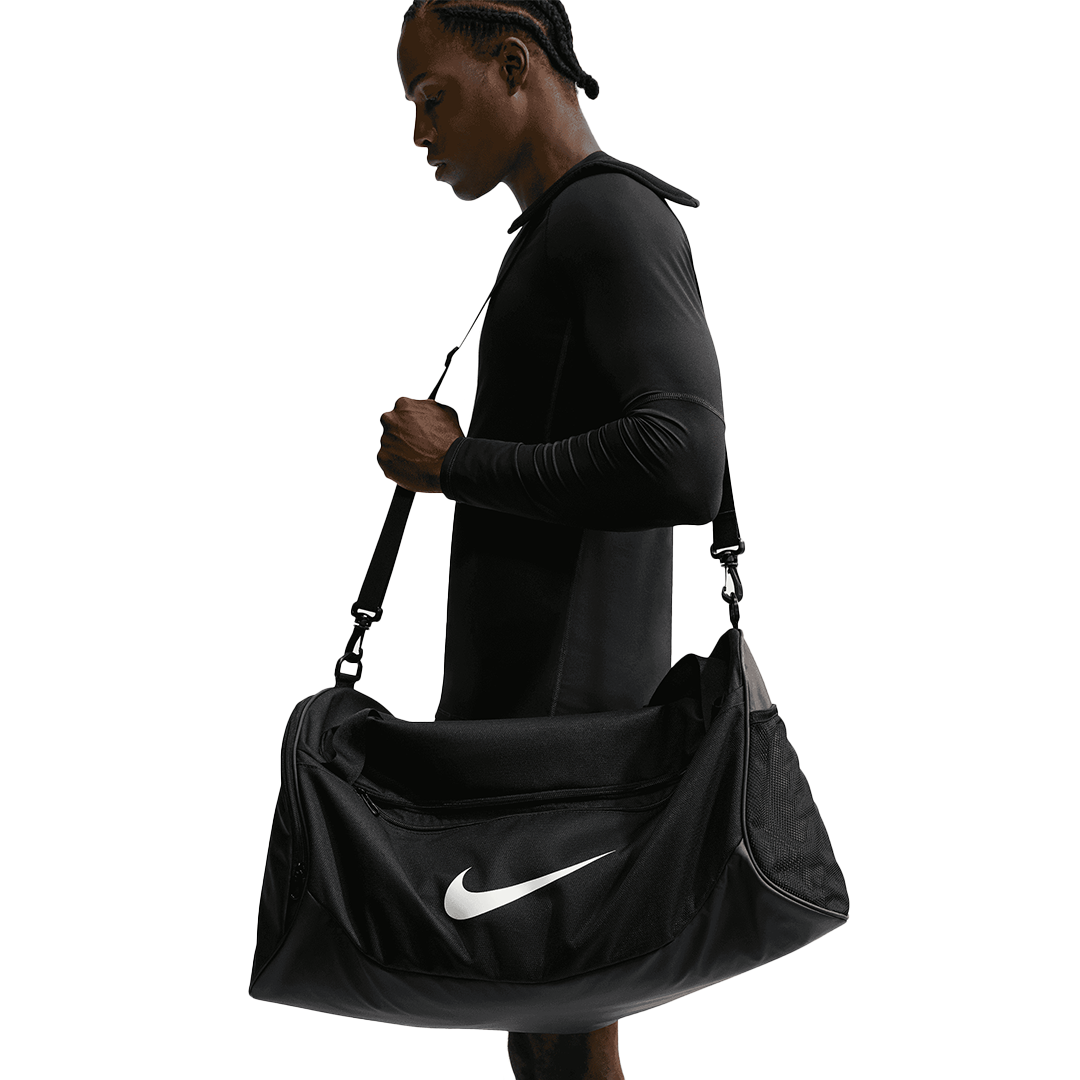 Nike Brasilia Training Duffel Bag - 'Black/Black' IB4392-010