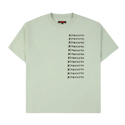 Pleasures Slip Pocket Tee - 'Sage' P26SU022
