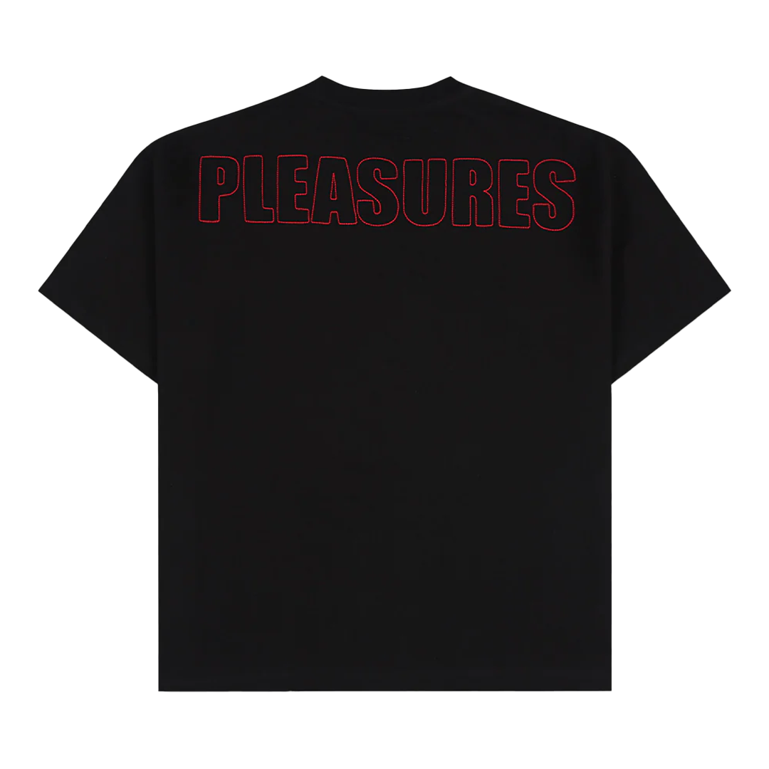 Pleasures Impact Heavyweight Tee - 'Black' P26SU021