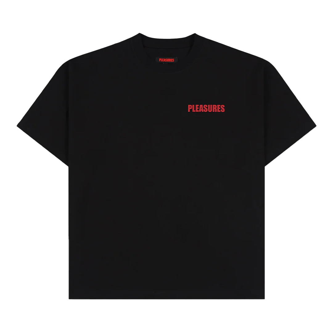 Pleasures Impact Heavyweight Tee - 'Black' P26SU021