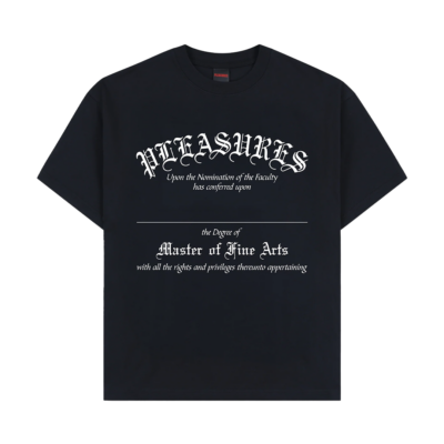 Pleasures Degree Tee - 'Black' P26SU043