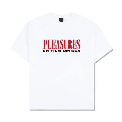 Pleasures On Film Tee - 'White' P26SU039
